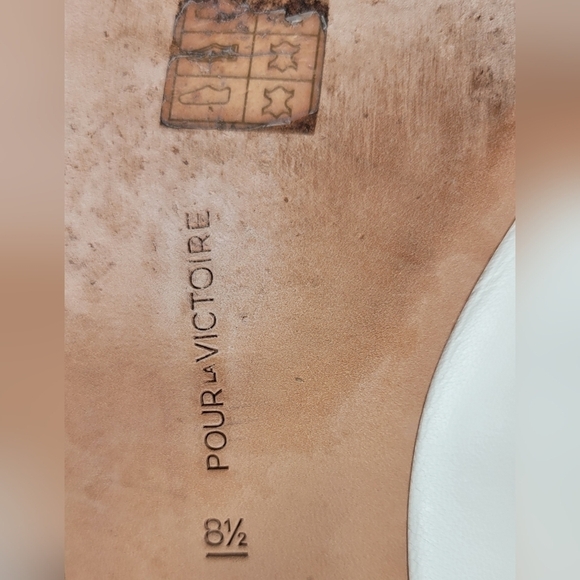 Pour La Victoire Leather Mules #674 Size 8.5 - Picture 11 of 11